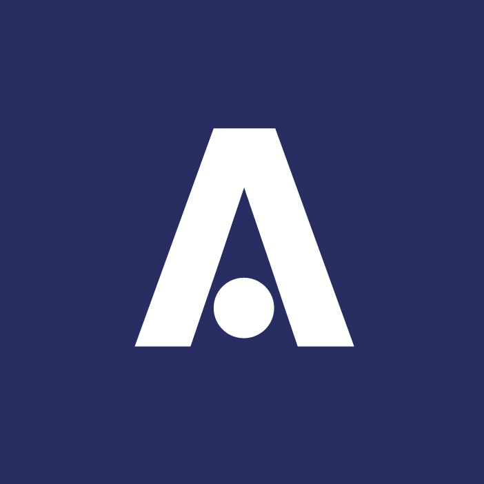 Logo du PPR Autonomie "A" blanc sur fond bleu foncé